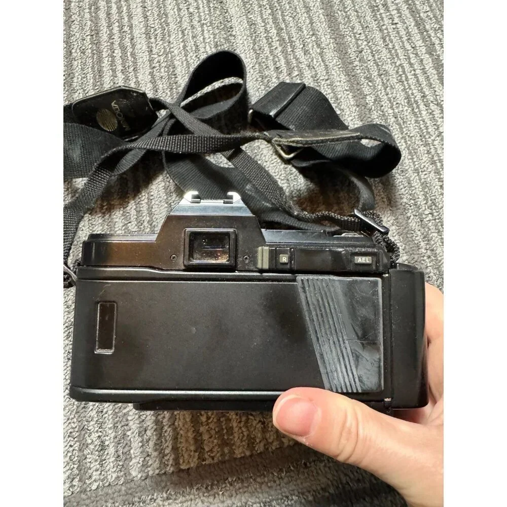 Vintage Minolta Maxxum 7000, a 35mm film SLR camera